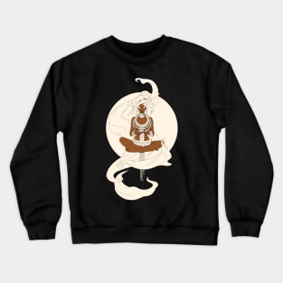 Afro Meditate Crewneck Sweatshirt